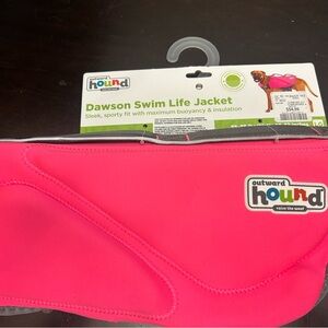Dog Outward Hound Pink Swim Life Jacket